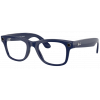 Умные очки Ray-Ban Meta* Wayfarer Gen 2 Shiny Cosmic Blue, Фотохромные линзы Clear to Sapphire Transitions (RW4012), размер M